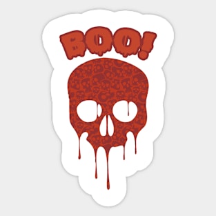 Boo Sticker